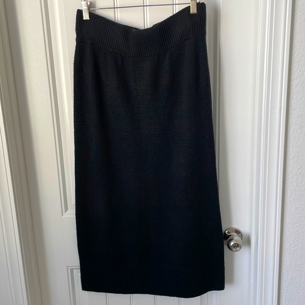 Sweater midi skirt